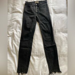 Madewell Black Skinny Jeans
